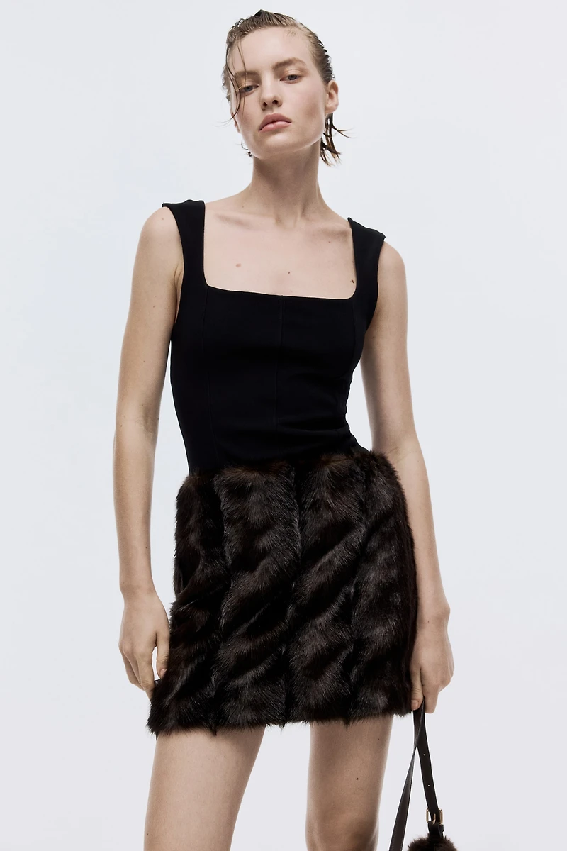 Débardeur à encolure carrée