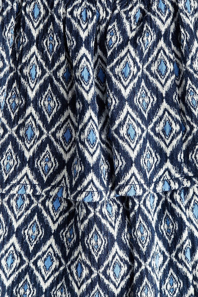 Smocked Tiered Dress