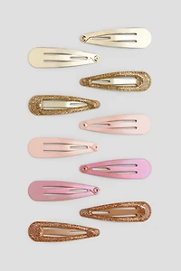Lot de 10 barrettes