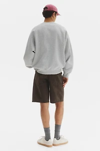 Relaxed-Fit Denim Shorts