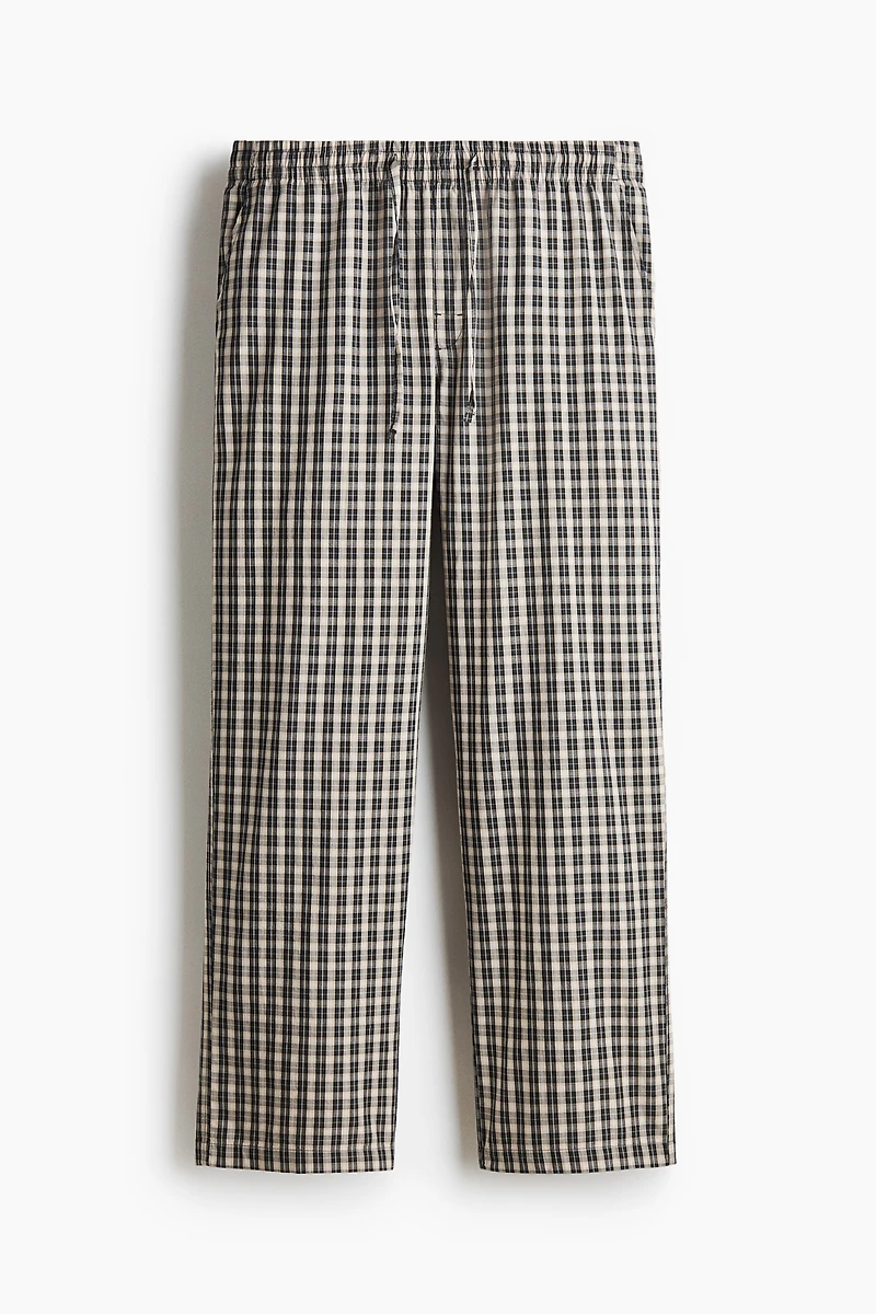 Relaxed-Fit Poplin Pants