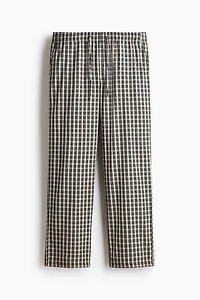 Relaxed-Fit Poplin Pants