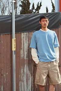 Loose-Fit Cargo Shorts