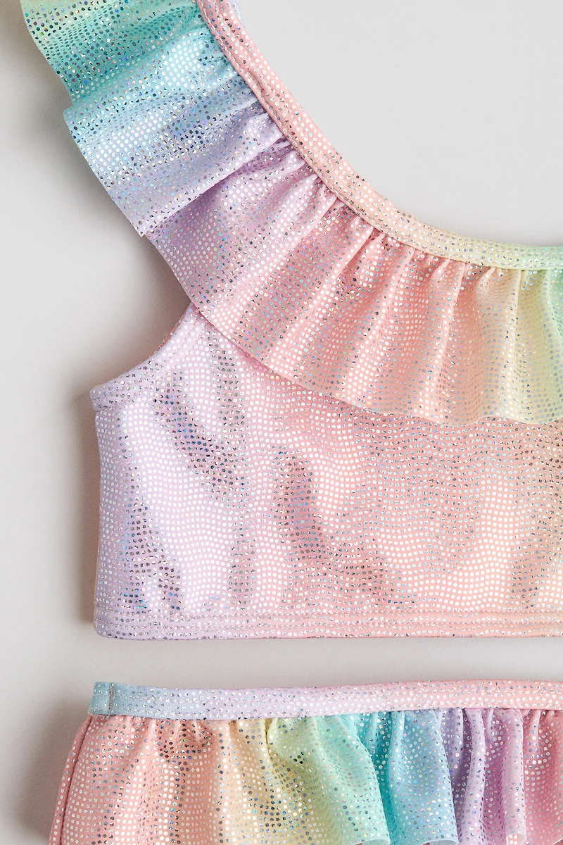 2-Piece Swimsuit with Ruffle Trim