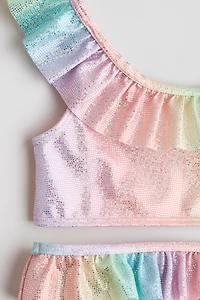 2-Piece Swimsuit with Ruffle Trim