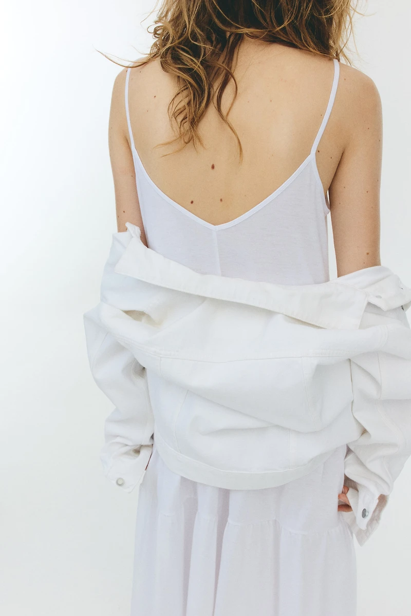 Tiered Strappy Dress