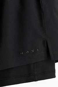 Shorts de course DryMove™ superposés