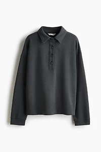 Sweatshirt with Collar