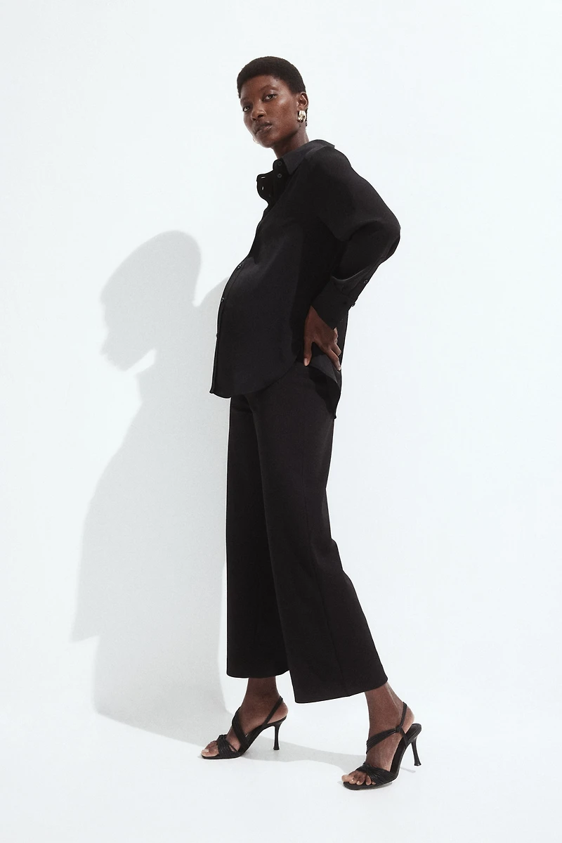 MAMA Ankle-Length Interlock Pants