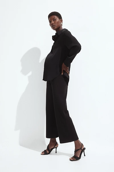 MAMA Ankle-Length Interlock Pants