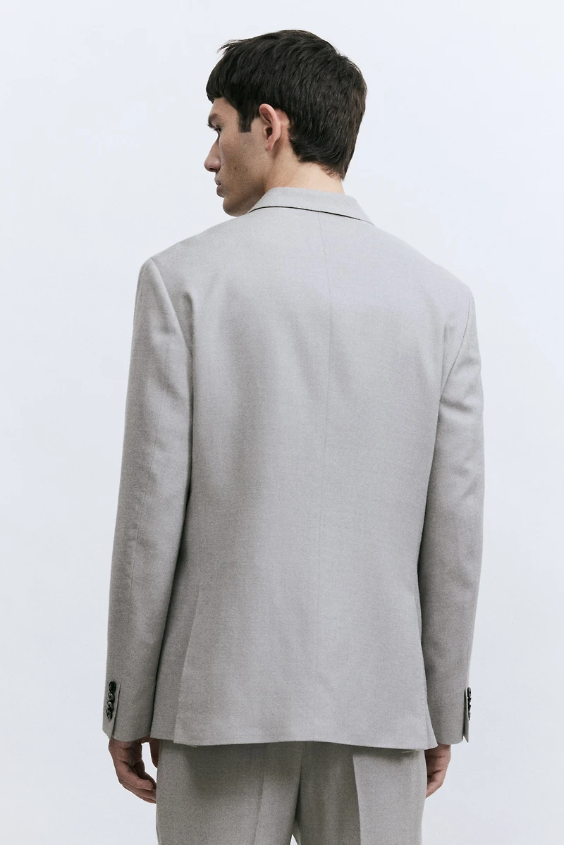 Regular-Fit Double-Breasted Jacket