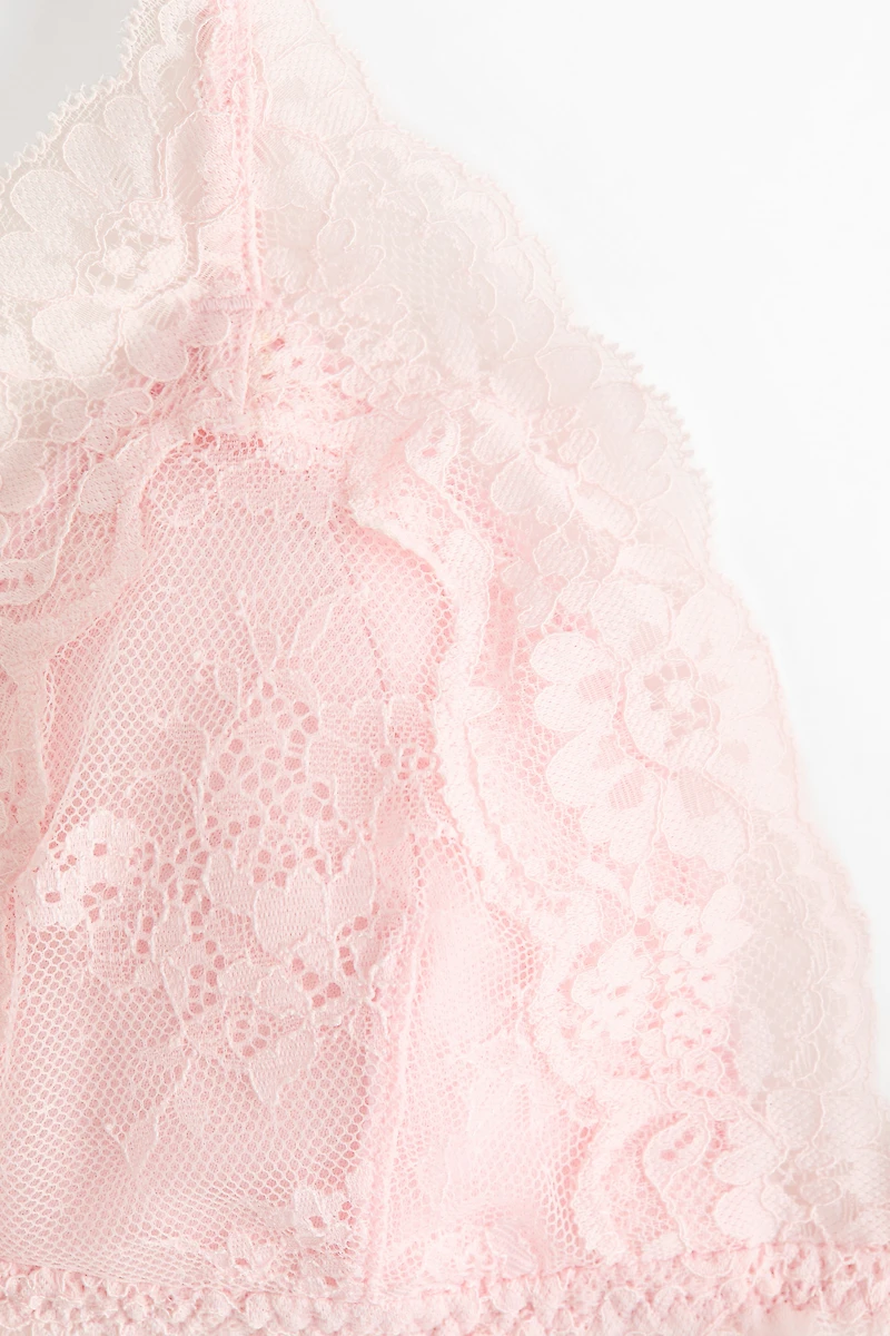 Padded Soft-Cup Lace Bra