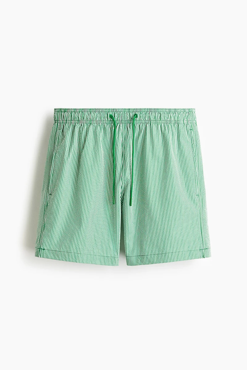 Seersucker Swim Shorts