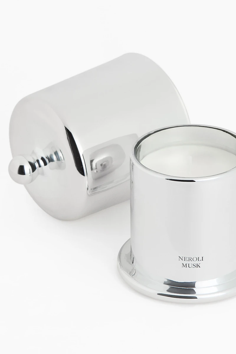 Scented Candle with Cloche Lid
