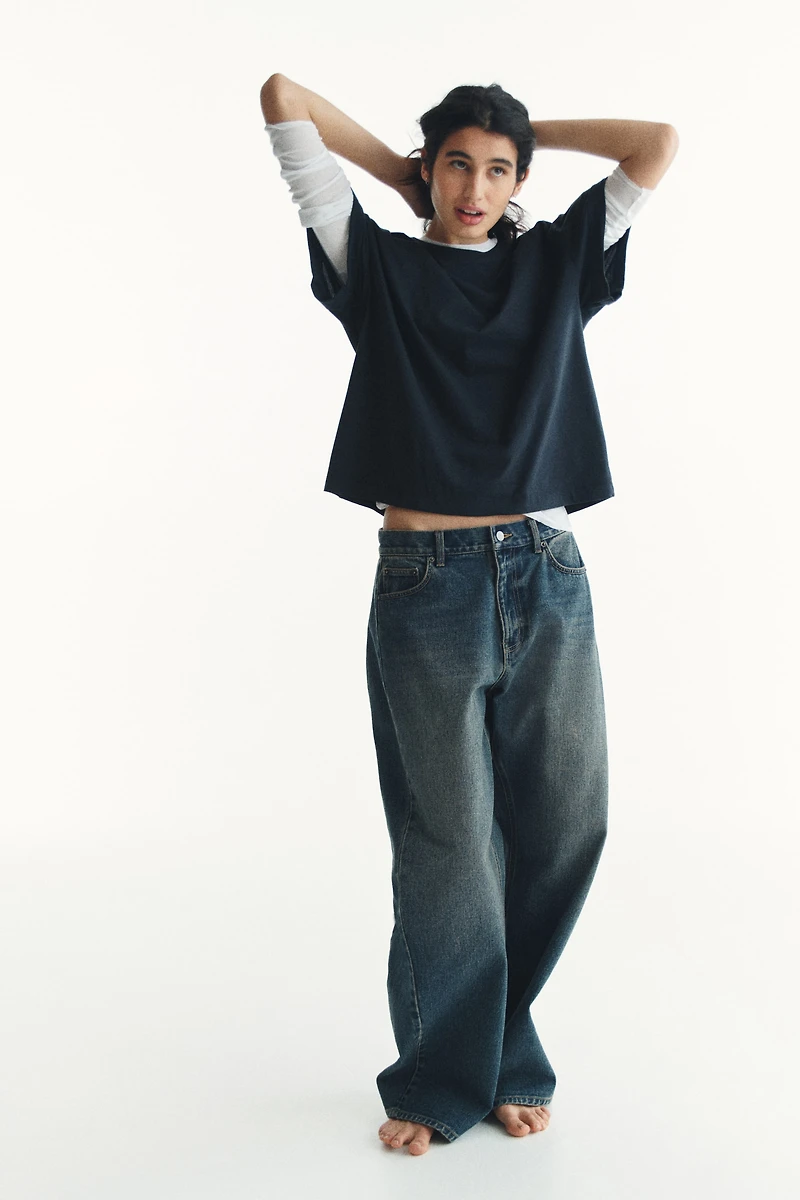 T-shirt ample en coton