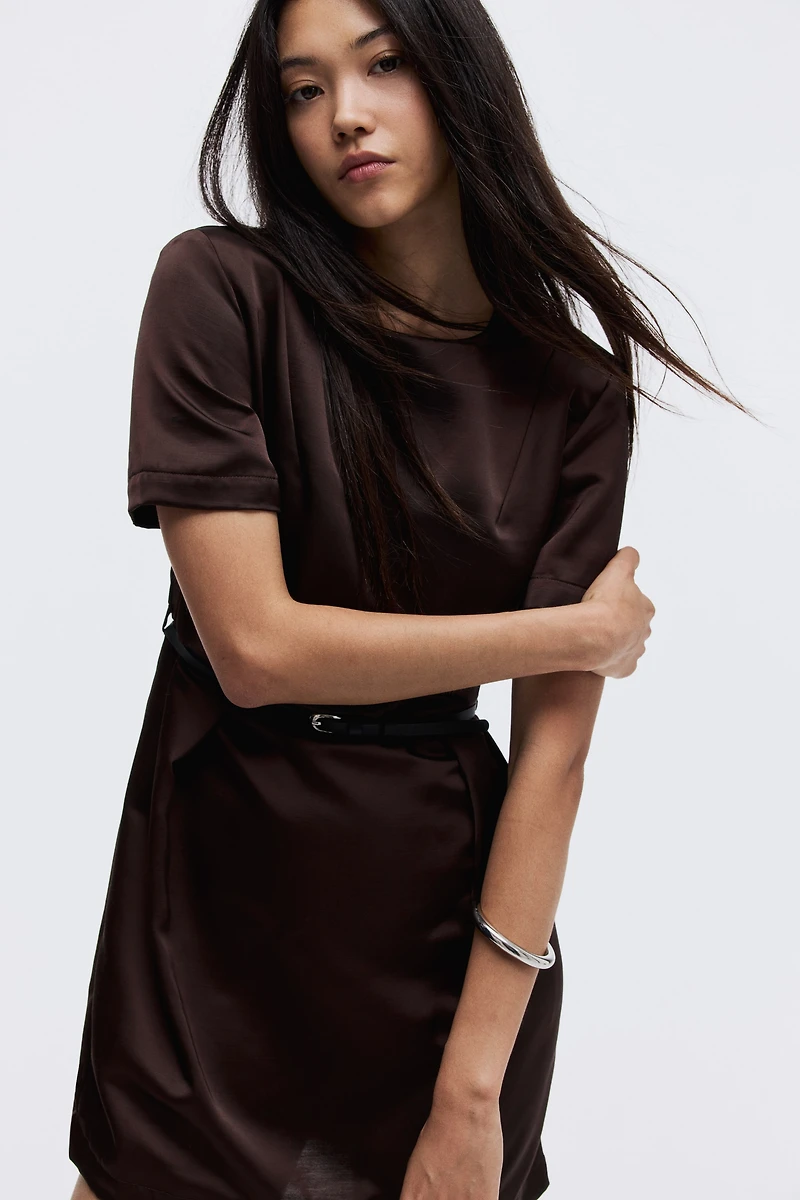 Belted Shift Dress
