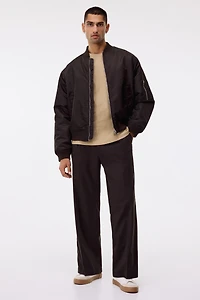 Slim Fit Waffled Jersey Shirt