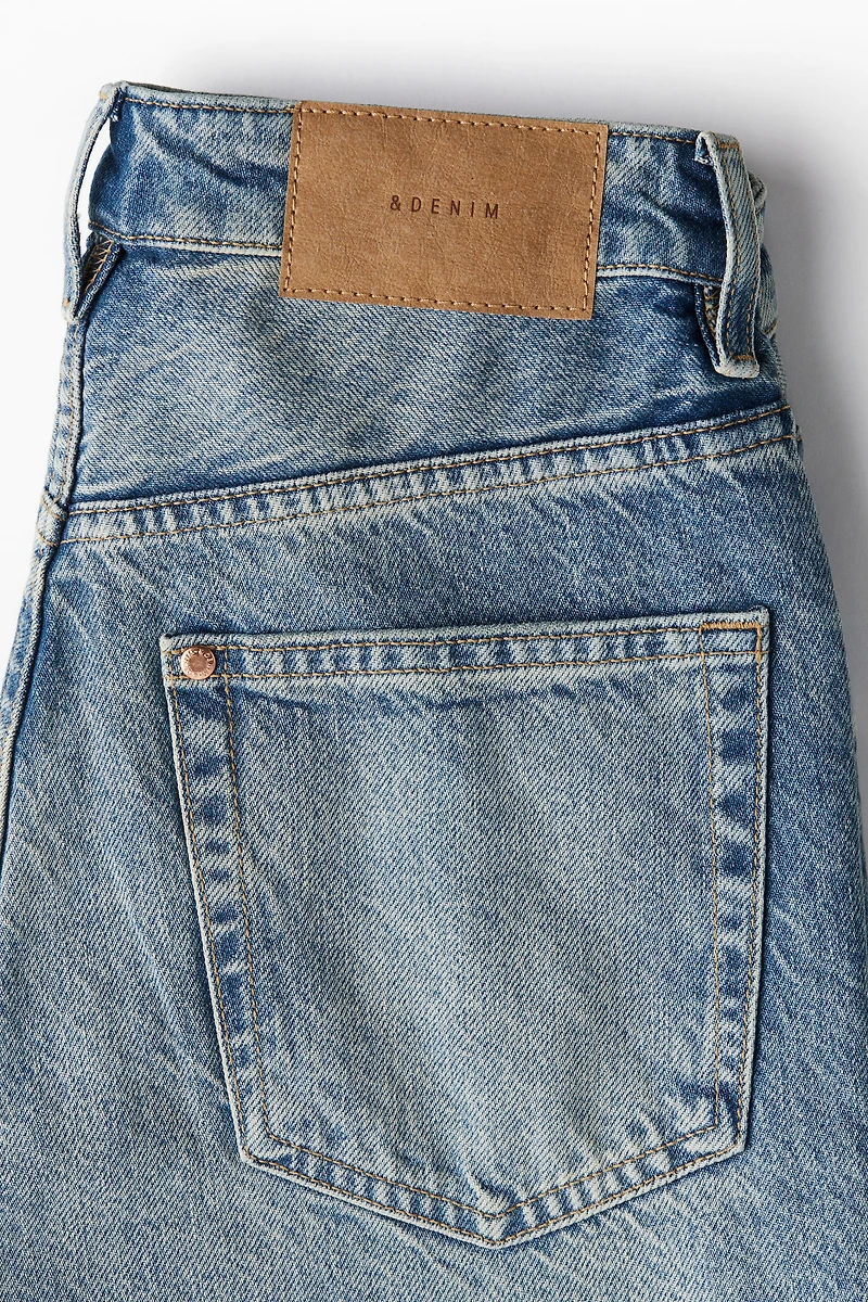 Jean Taille Haute Coupe Droite