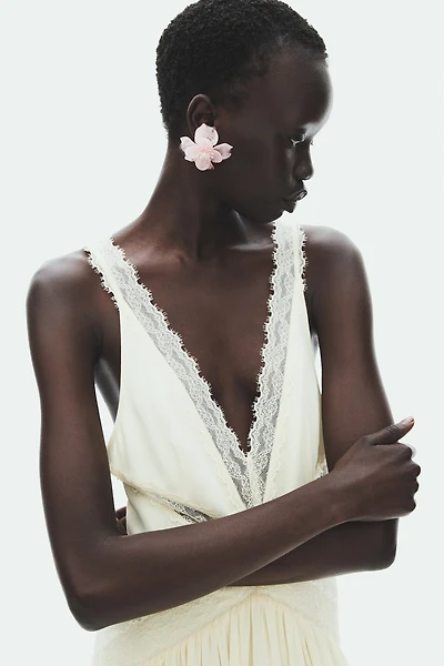 Boucles d'oreilles fleurs d'exception