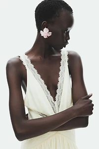 Boucles d'oreilles fleurs d'exception