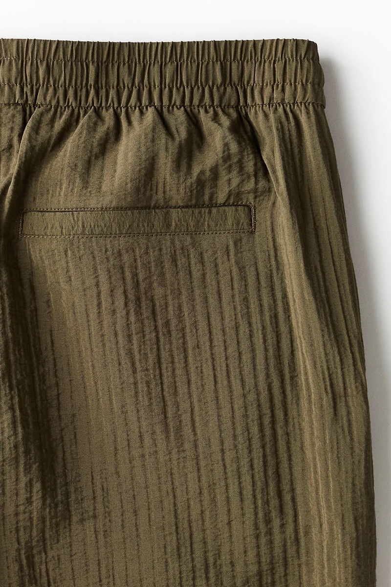 Relaxed-Fit Textured Shorts