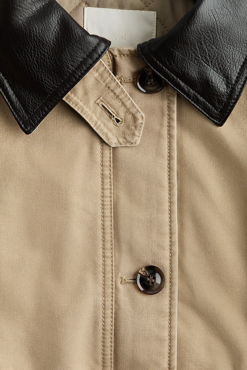Padded Canvas Jacket