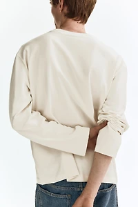 Loose-Fit Long-Sleeved T-Shirt