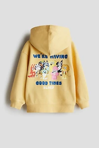 Printed Hooded Jacket