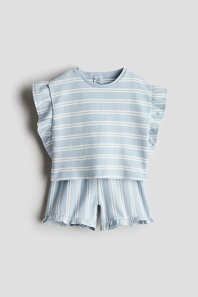 2-Piece Printed Terry Set