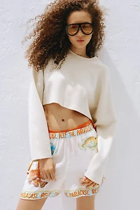 Short à motif
