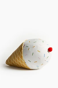 Ice-Cream-Shaped Cushion
