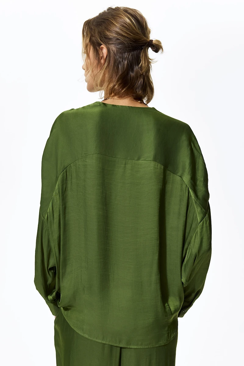 Blouse croisée