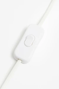 Linen-Look Wall Lamp