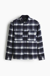 Regular-Fit Flannel Overshirt