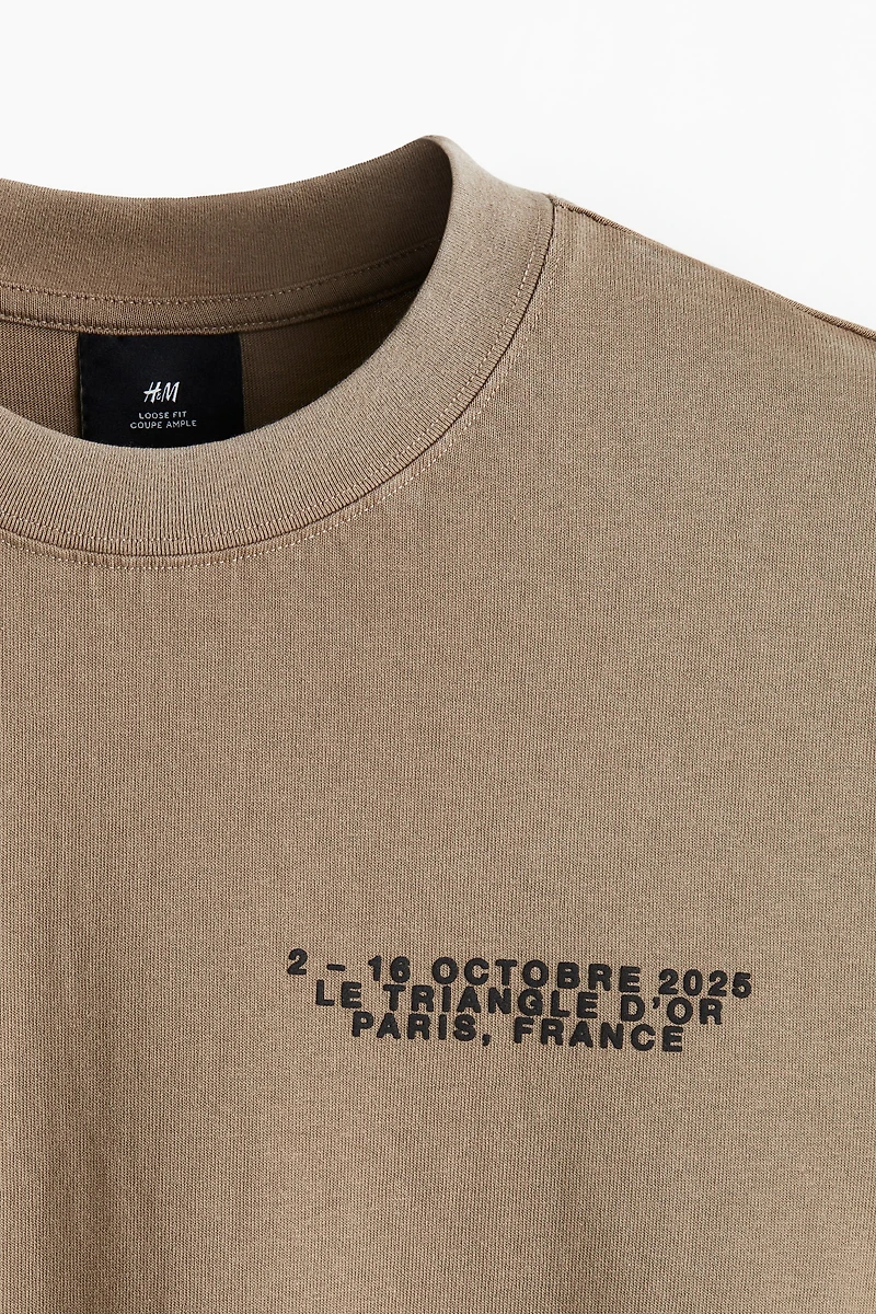 Loose Fit Washed T-shirt