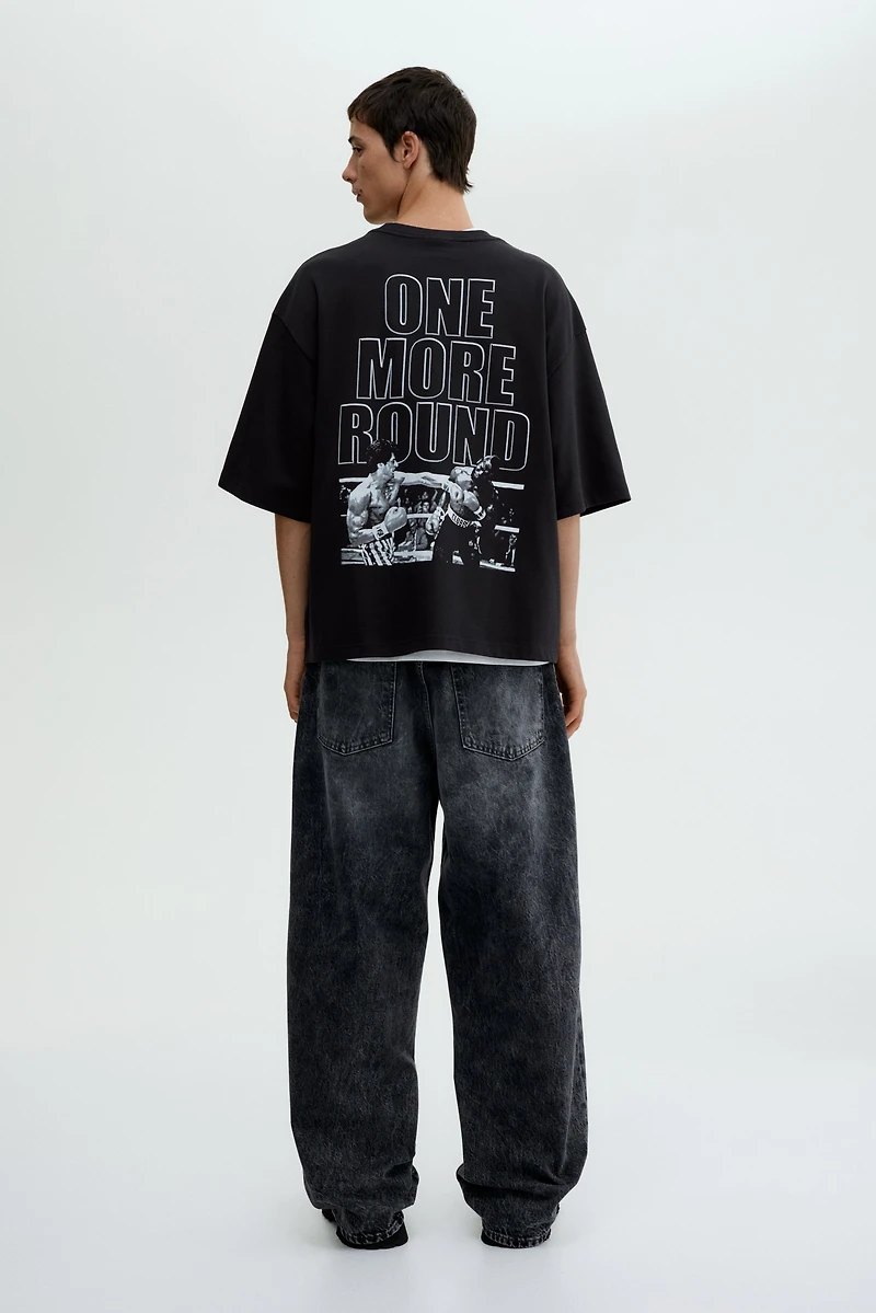 T-shirt grande taille imprimé