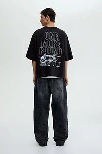 T-shirt grande taille imprimé