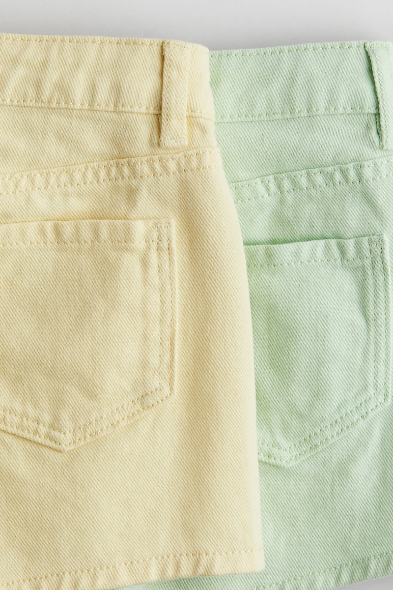 2-Pack Twill Shorts