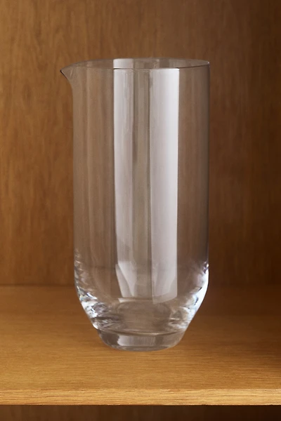 Mouth-Blown Glass Carafe