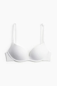 Soft-Cup Microfiber Push-Up Bra
