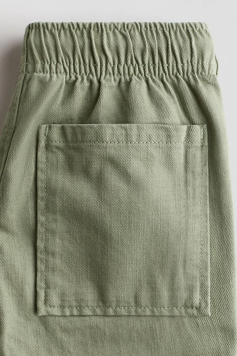 Cotton Twill Joggers