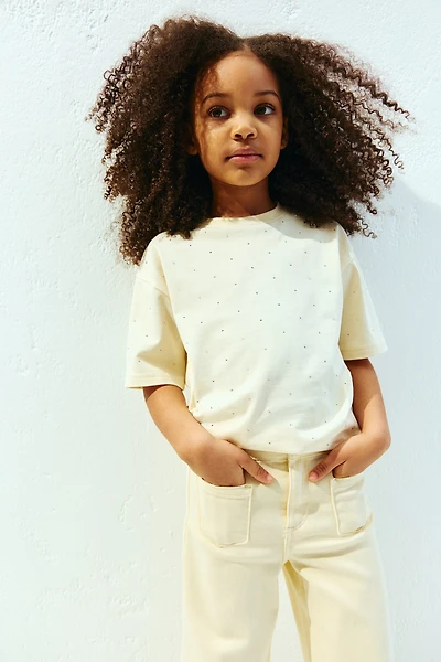 T-shirt à strass