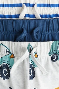 3-pack jersey shorts