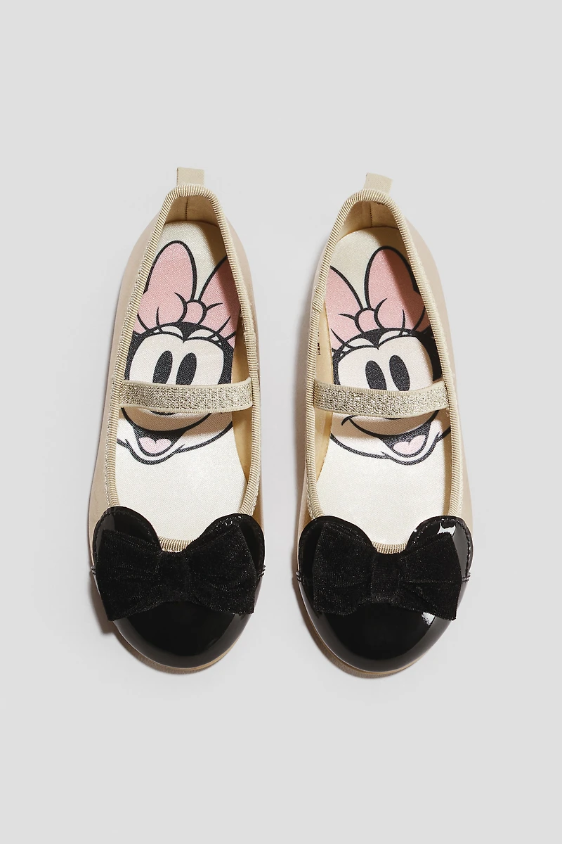 Ballerines métallisées