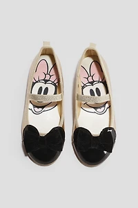 Ballerines métallisées