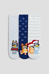 3-Pack Terry Socks