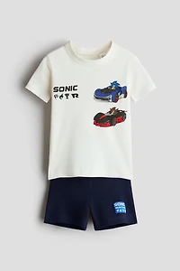 Pyjama Bien Ajusté en jersey de coton