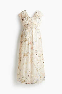 MAMA Robe à encolure en V