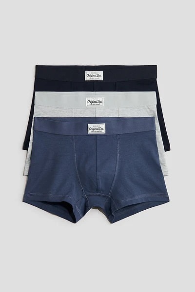 3-Pack Cotton Boxer Briefs