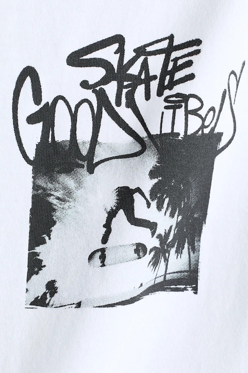 T-shirt imprimé en coton